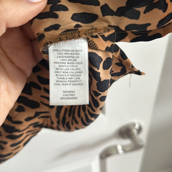BP. Nordstrom brand leopard print top! Good condition. Size medium - Picture 4 of 4